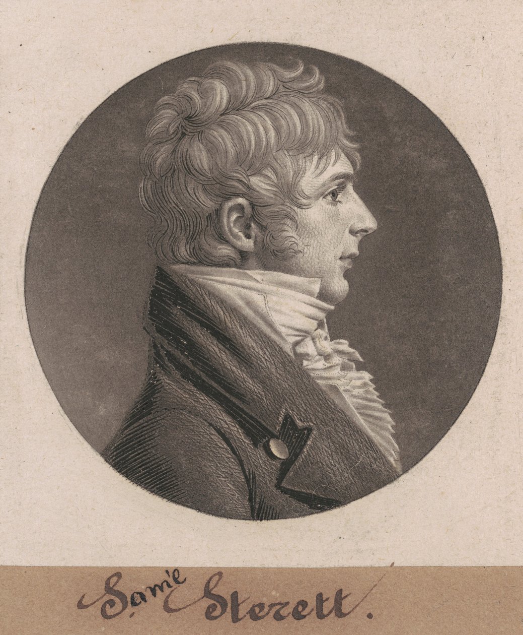 S. Sterett door Charles B. J. Févret de Saint Mémin