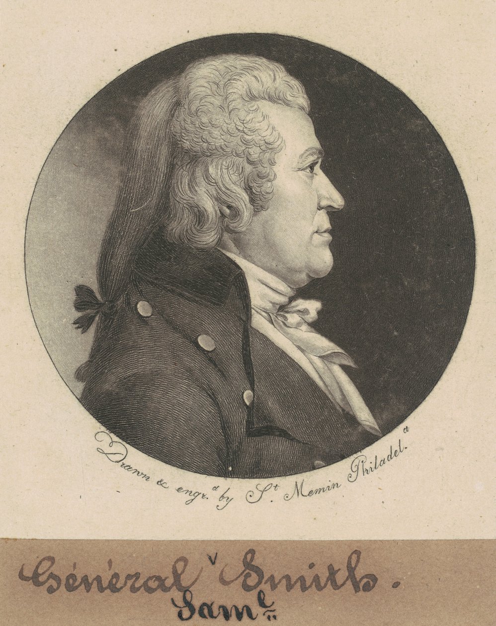 Samuel Smith door Charles B. J. Févret de Saint Mémin