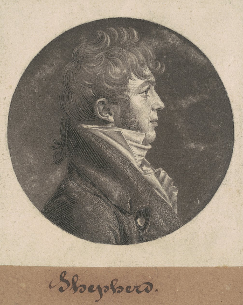 Herder door Charles B. J. Févret de Saint Mémin