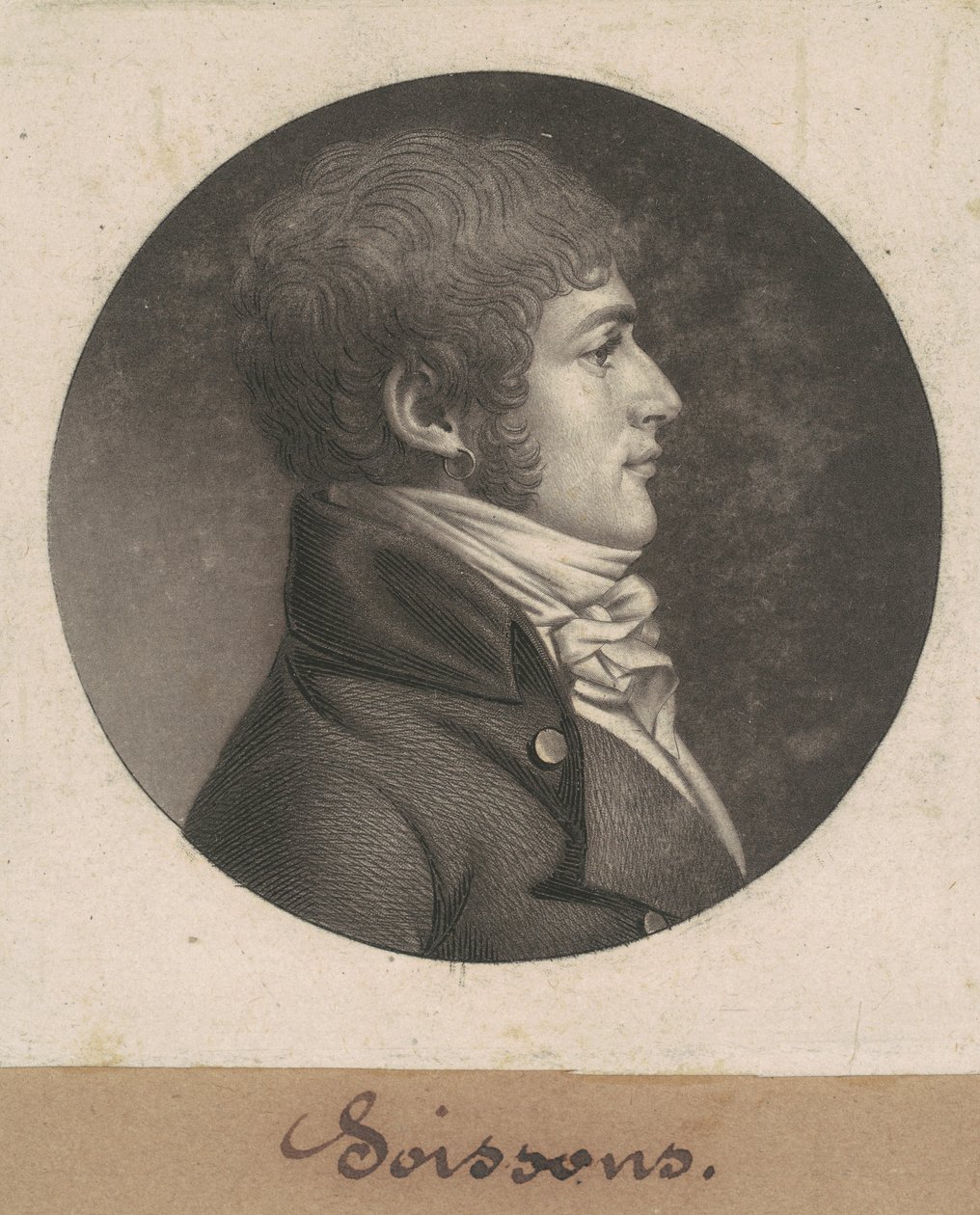 Soissons door Charles B. J. Févret de Saint Mémin