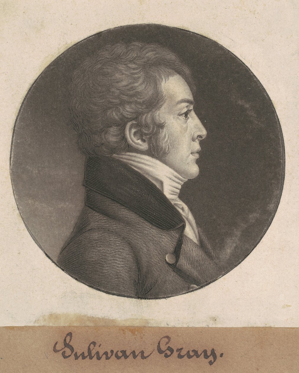 Sulivan Gray door Charles B. J. Févret de Saint Mémin