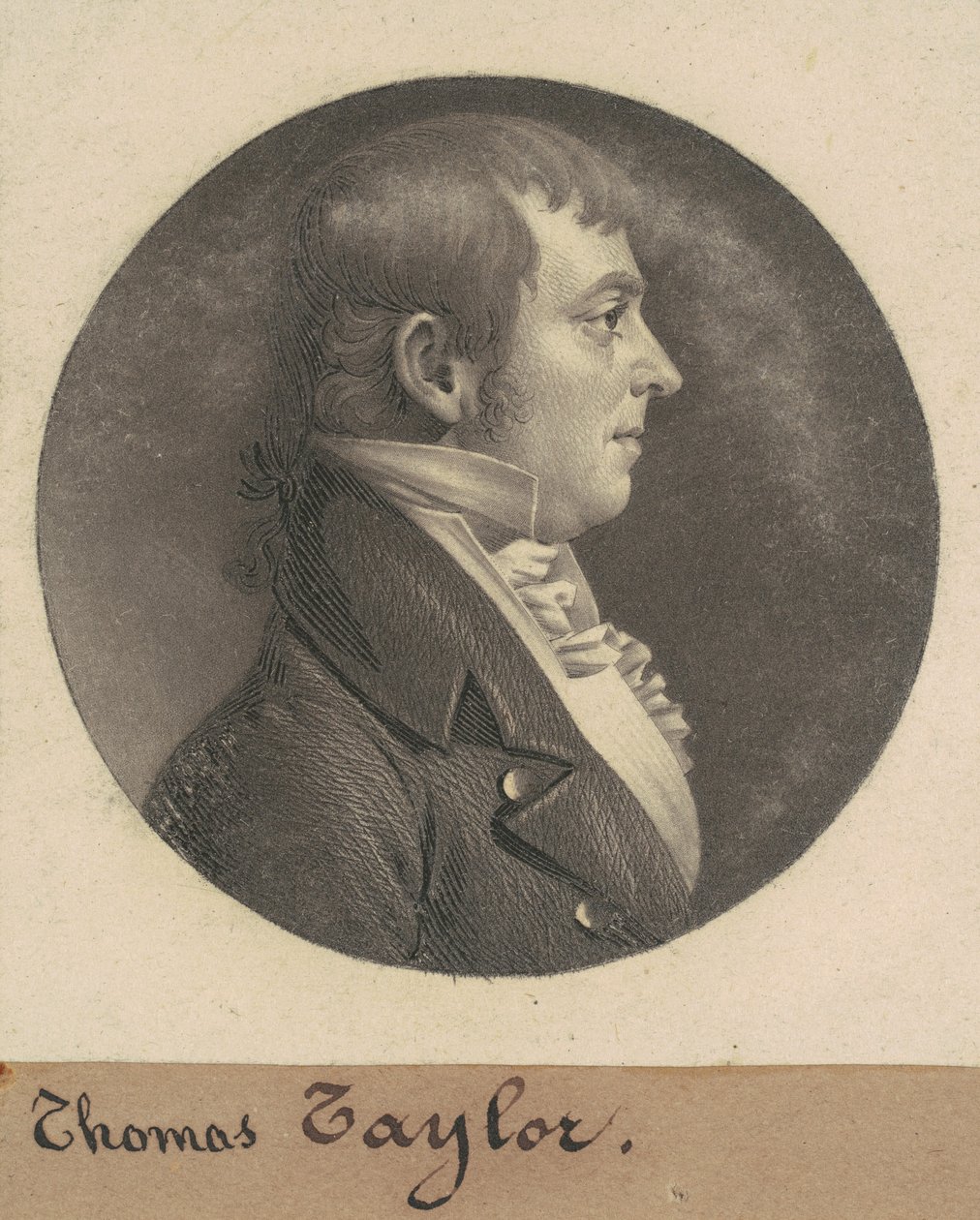 Thomas Taylor door Charles B. J. Févret de Saint Mémin