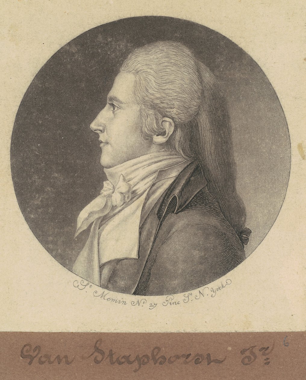 Van Staphorst, Jr. door Charles B. J. Févret de Saint Mémin