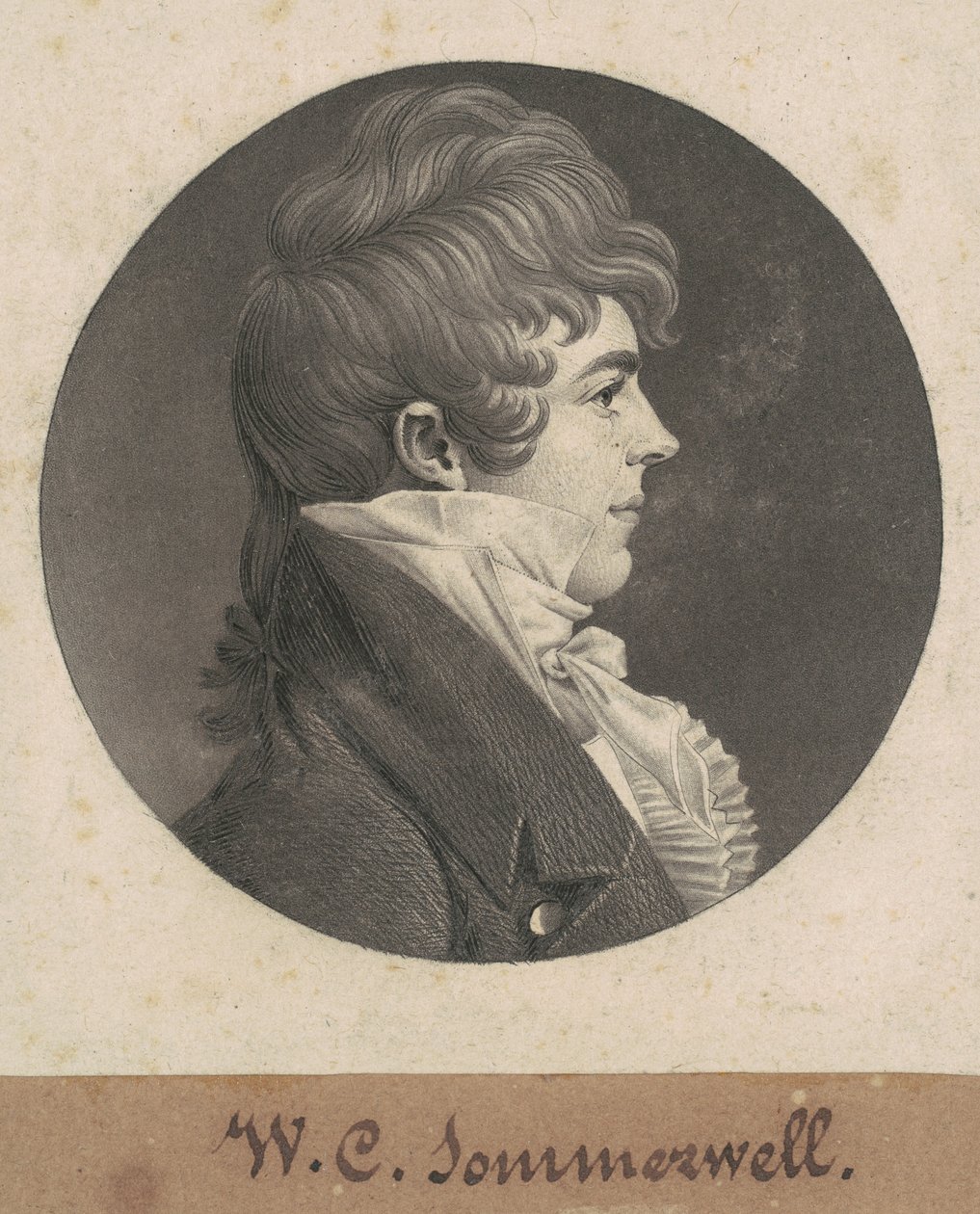 William Clarke Sommerville door Charles B. J. Févret de Saint Mémin