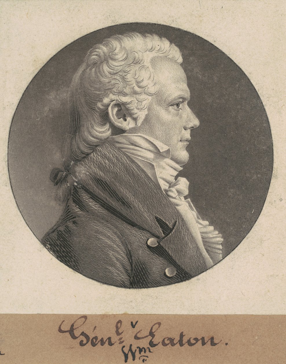 William Eaton door Charles B. J. Févret de Saint Mémin