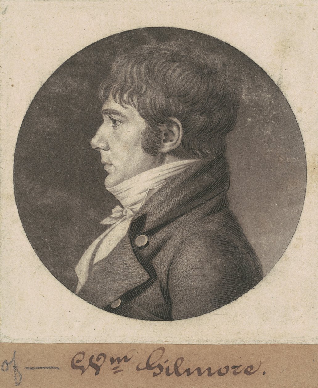 William Gilmor door Charles B. J. Févret de Saint Mémin
