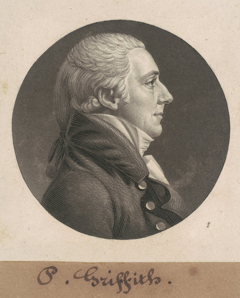 William Randolph IV door Charles B. J. Févret de Saint Mémin