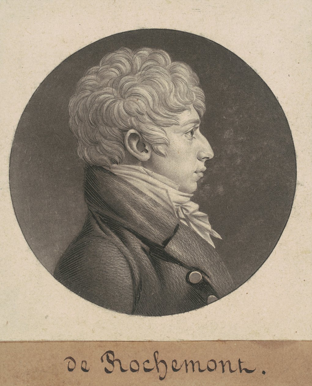 de Rochemont door Charles B. J. Févret de Saint Mémin
