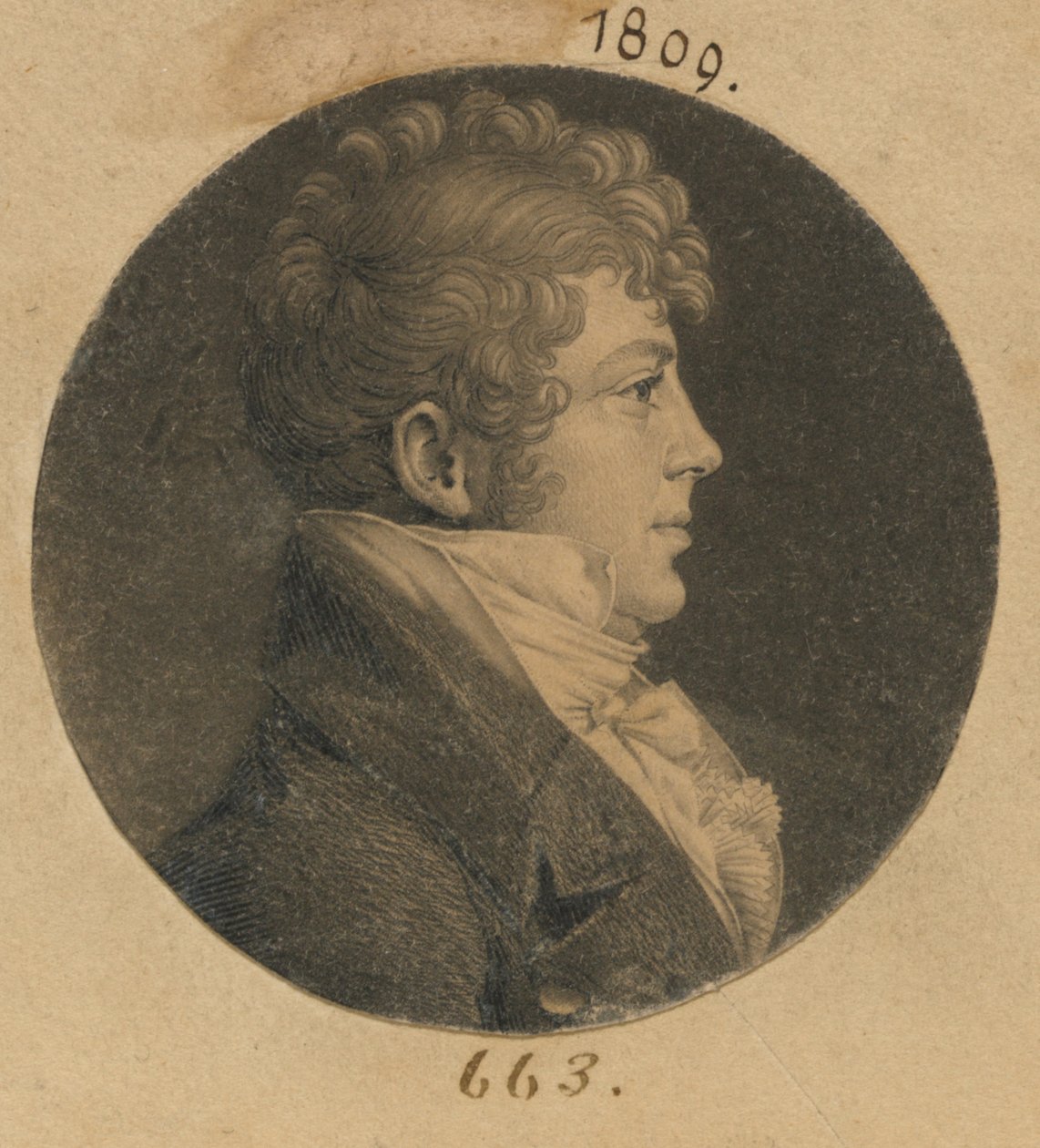 John Gibbes Barnwell door Charles Balthazar Julien Févret de Saint-Mémin