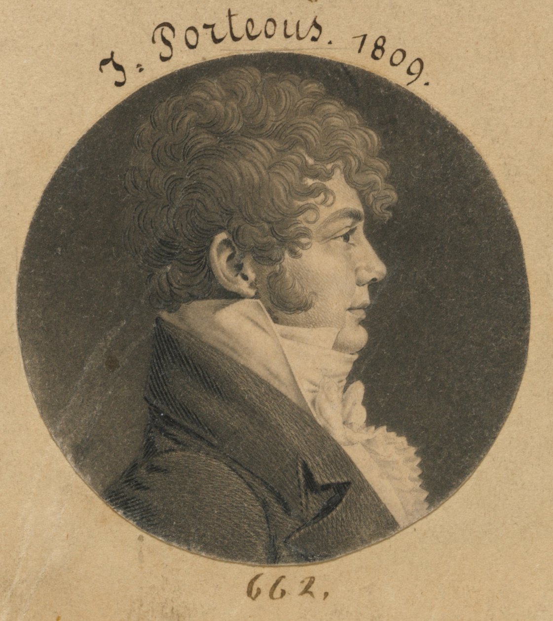 John Porteous door Charles Balthazar Julien Févret de Saint-Mémin
