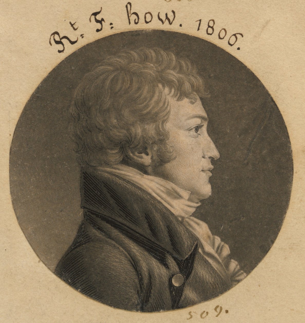Robert F. How door Charles Balthazar Julien Févret de Saint-Mémin