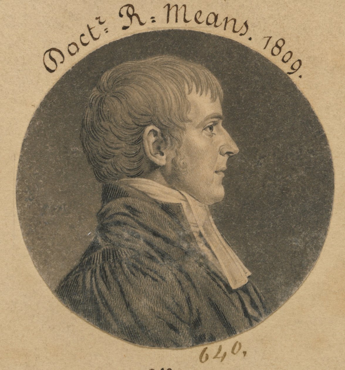 Robert Means door Charles Balthazar Julien Févret de Saint-Mémin