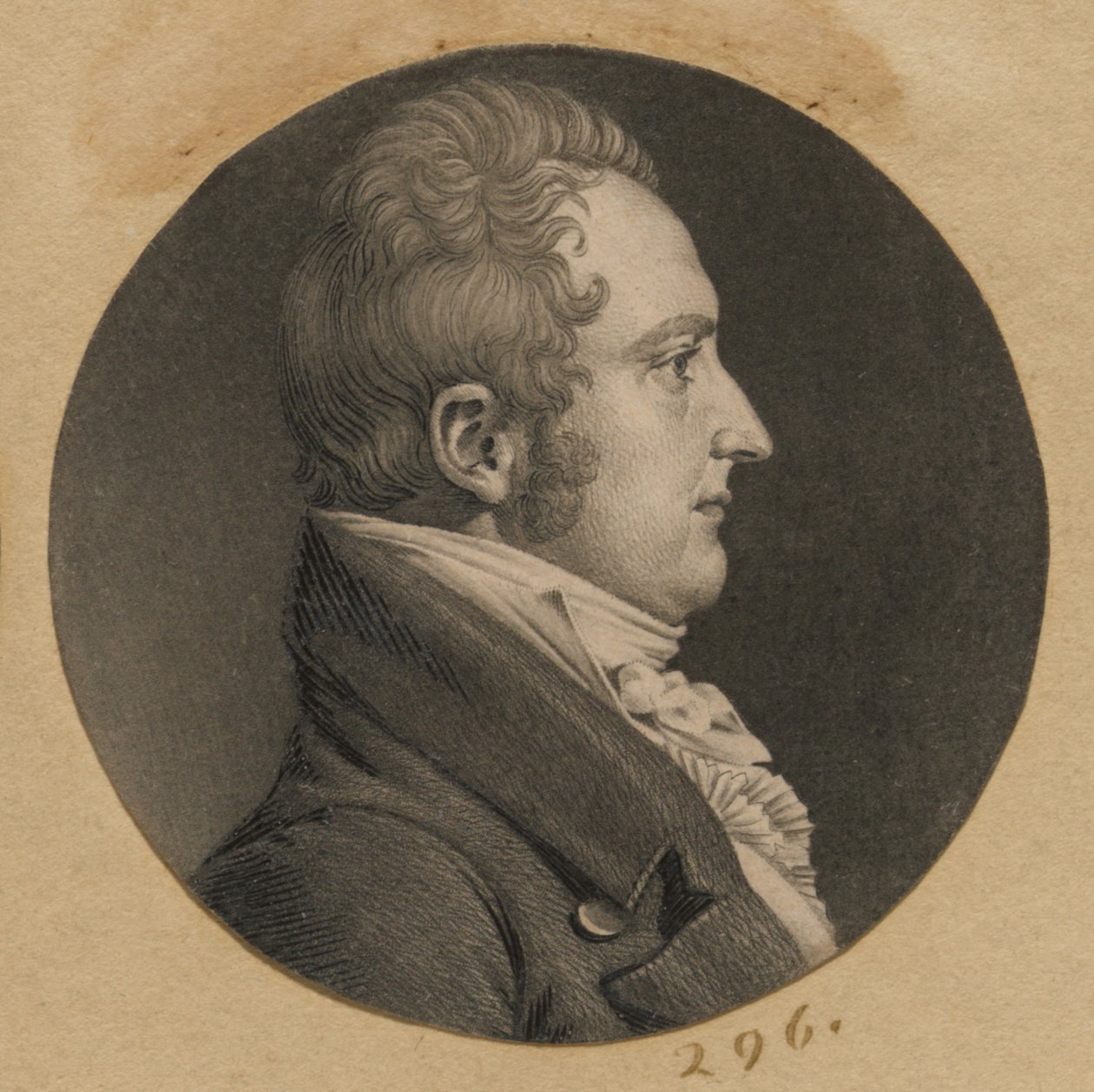 William Peter Van Ness door Charles Balthazar Julien Févret de Saint-Mémin
