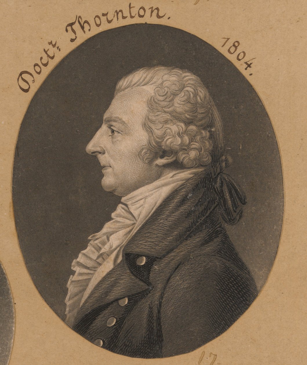 William Thornton door Charles Balthazar Julien Févret de Saint-Mémin