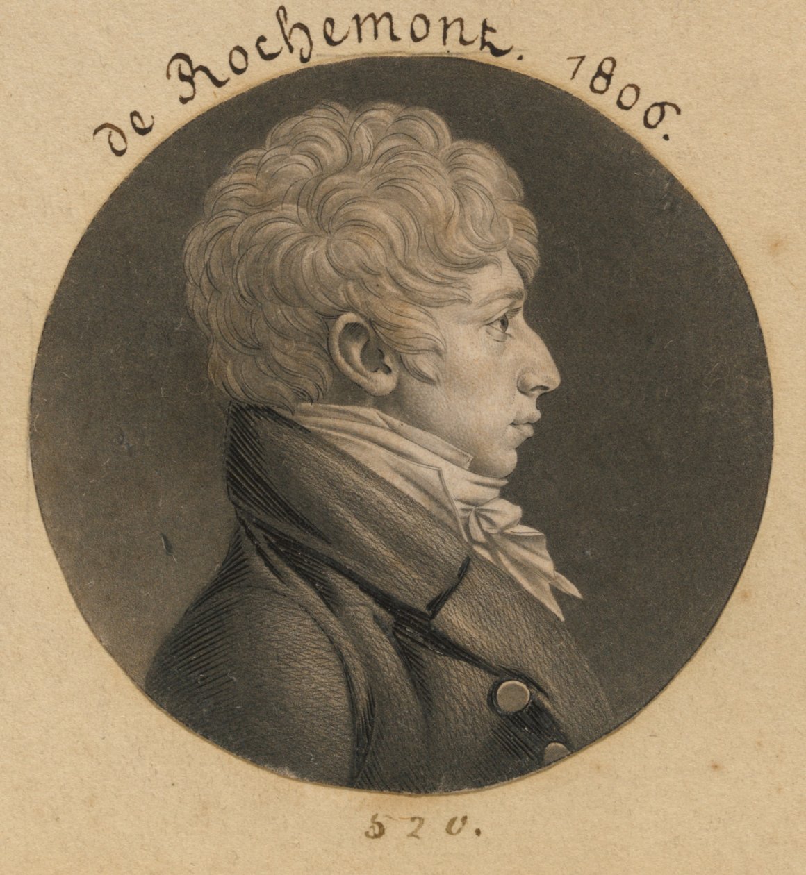 van Rochemont door Charles Balthazar Julien Févret de Saint-Mémin