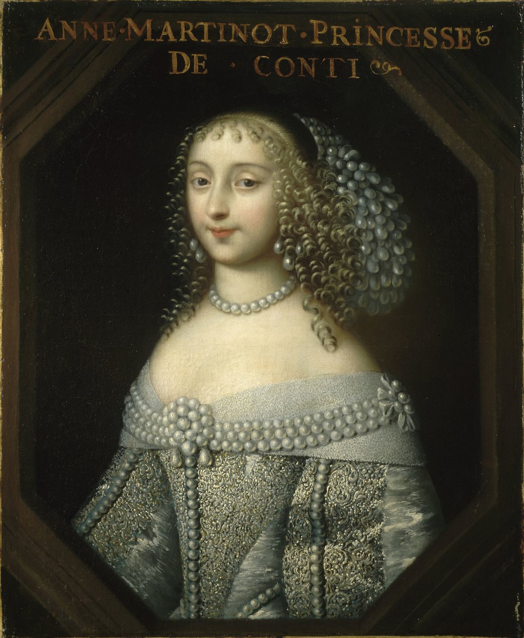 Anne Marie Martinozzi 1637-1672, Prinses van Conti, ca. 1665 door Charles Beaubrun