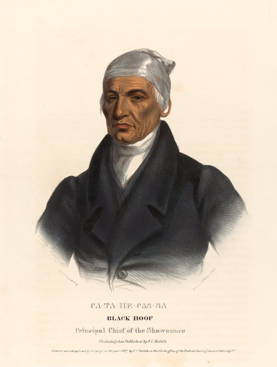 Catahecassa door Charles Bird King
