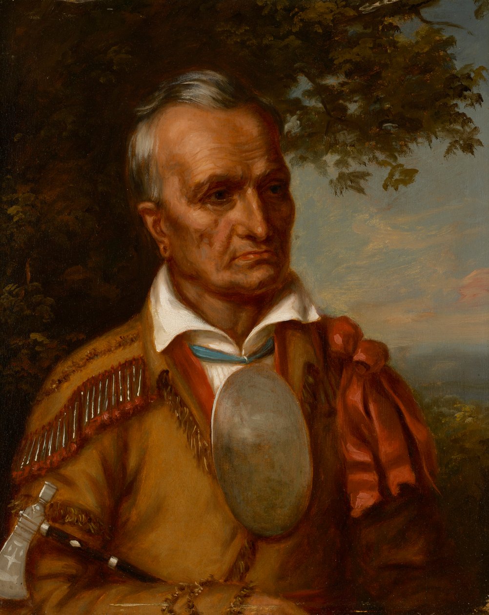 Red Jacket, Seneca Chief (Sagoyewatha) (ca. 1758-1830) door Charles Bird King