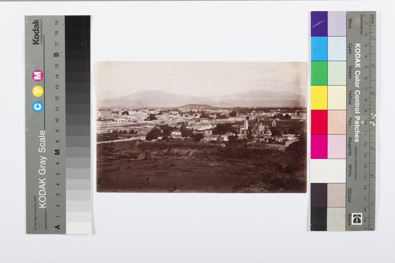 Orizaba Peak en nederzetting door Charles Burlingame Waite