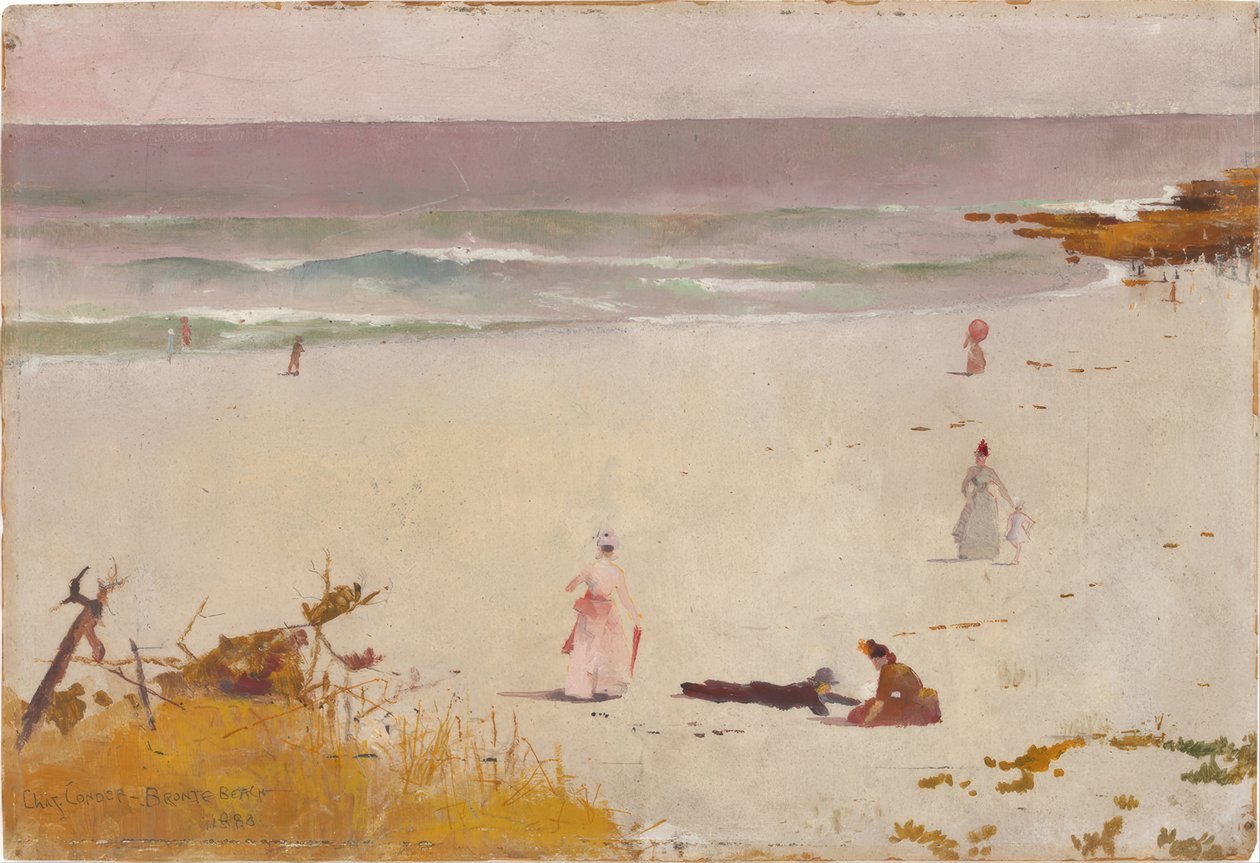 Bronte Beach door Charles Edward Conder