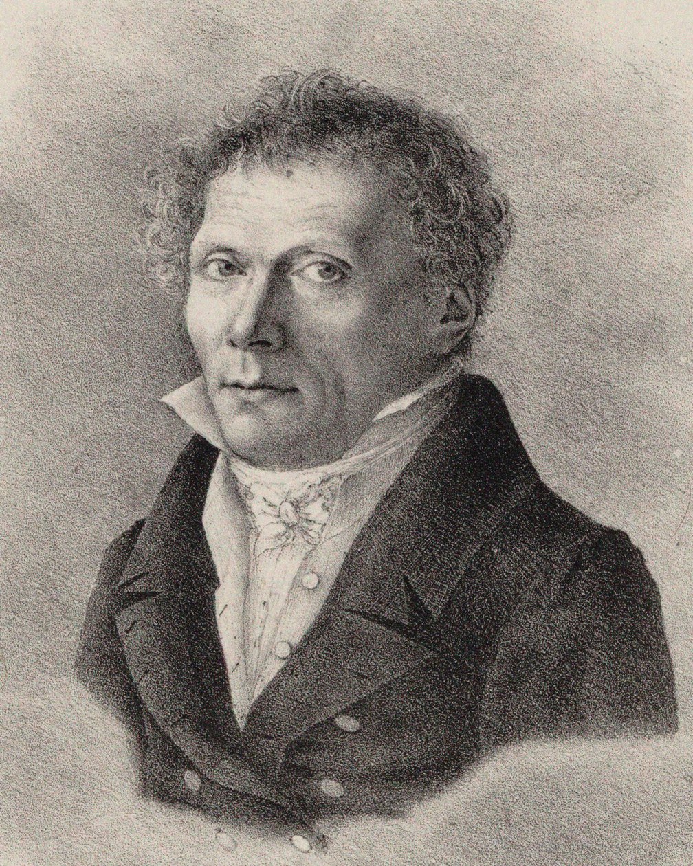 Portret van de componist Anton Reicha 1770-1836, 1830 door Charles Constans