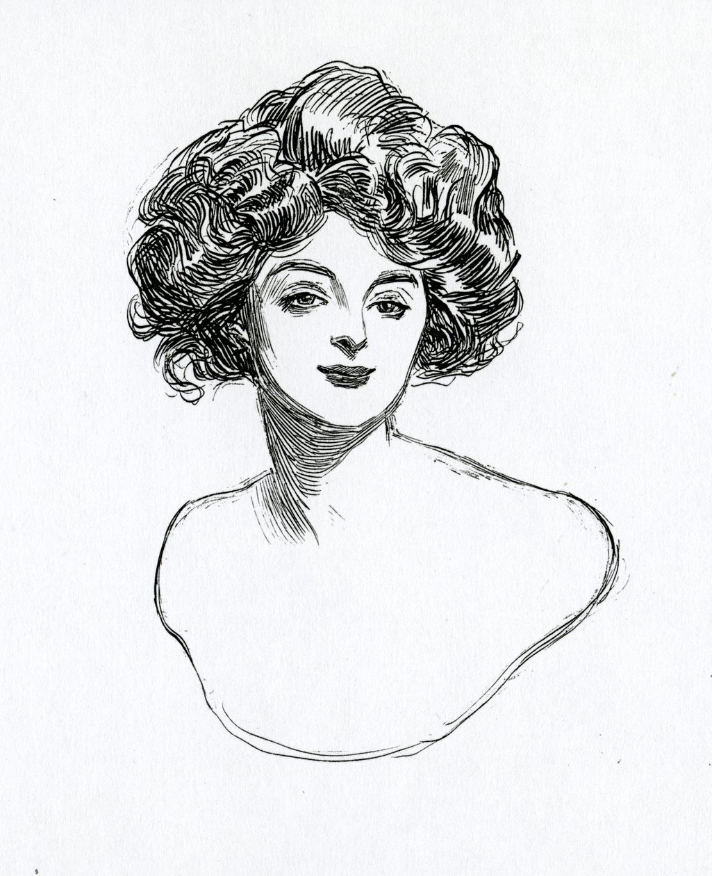 Een Gibson Meisje, c.1902 door Charles Dana Gibson