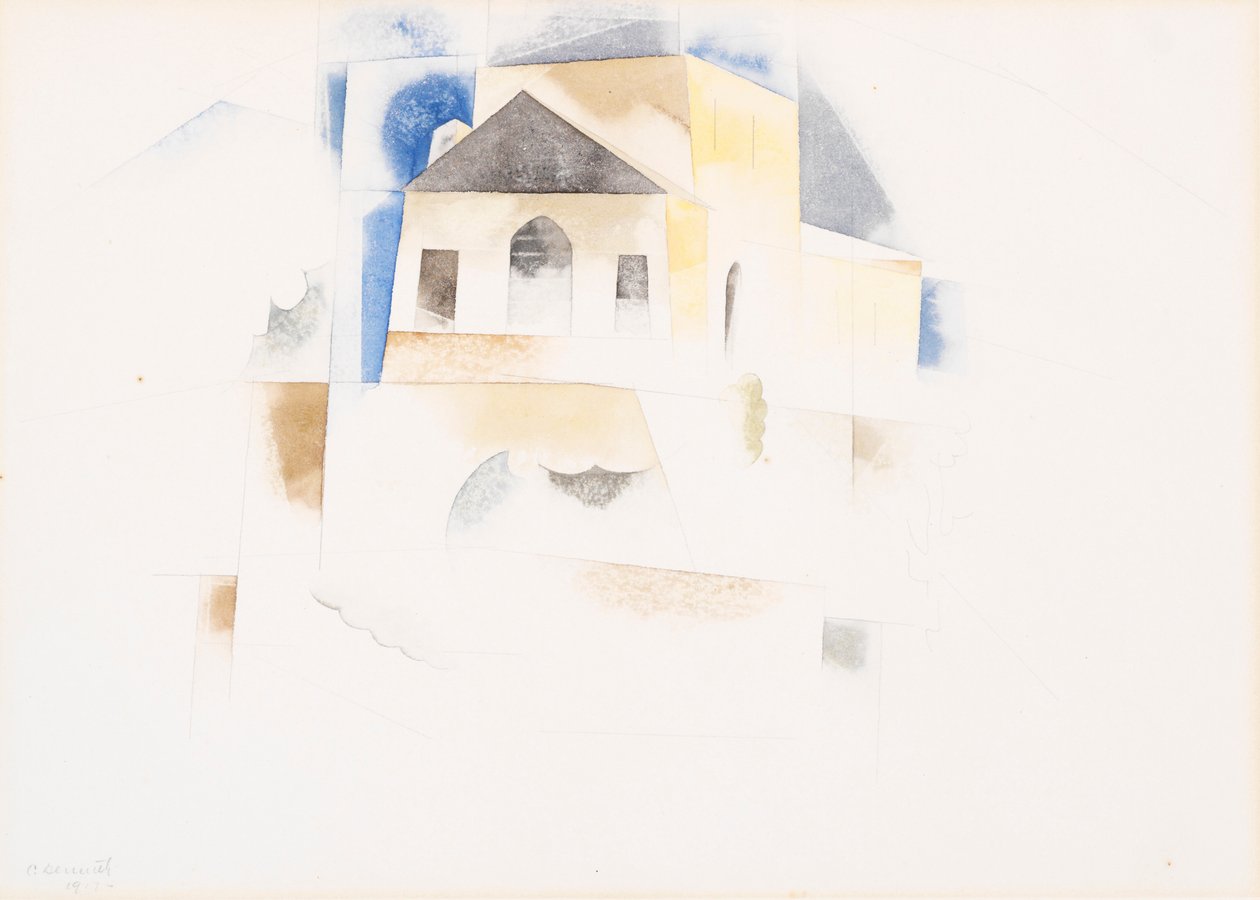 Bermuda: huizen door Charles Demuth