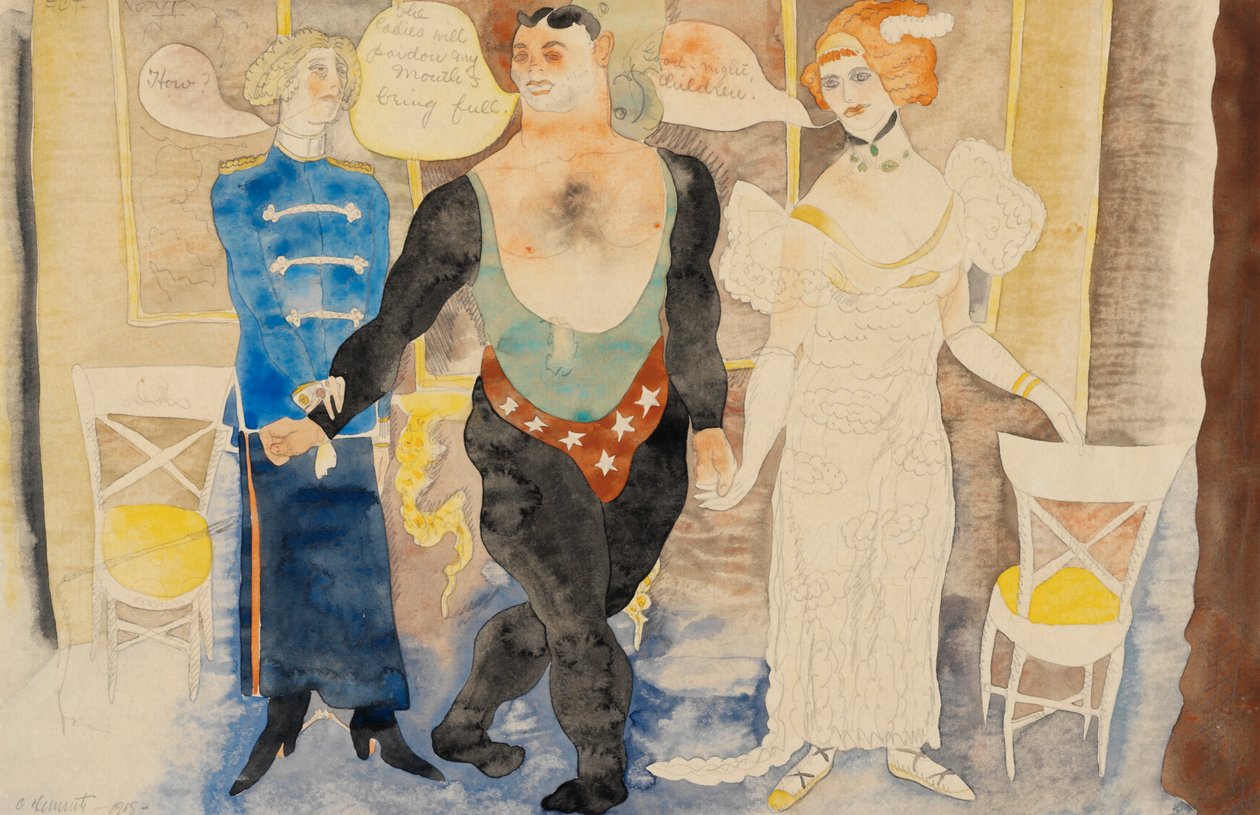 De dames zullen het me wel vergeven dat ik mijn mond vol heb door Charles Demuth