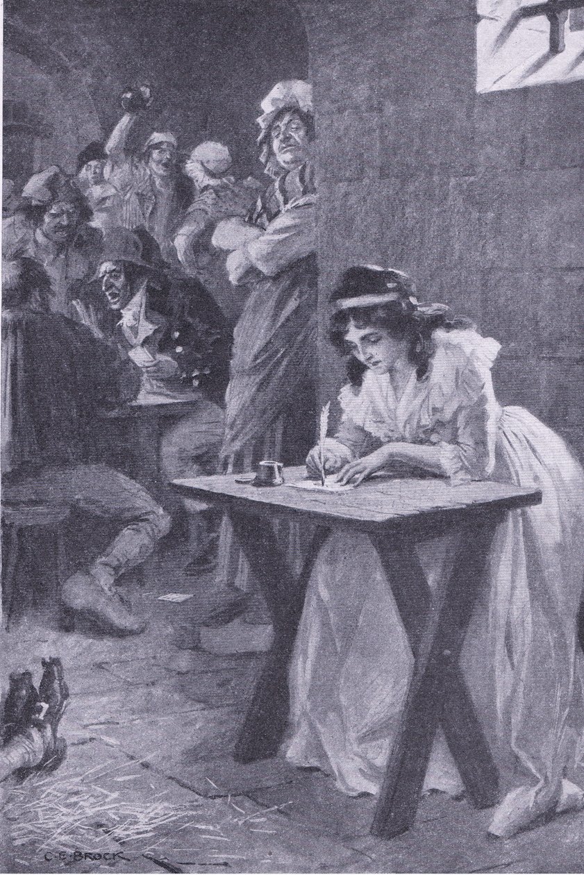 Madame Roland schrijft aan haar dochter, uit Mijn Tijdschrift, uitgegeven in 1922 door Charles Edmund Brock