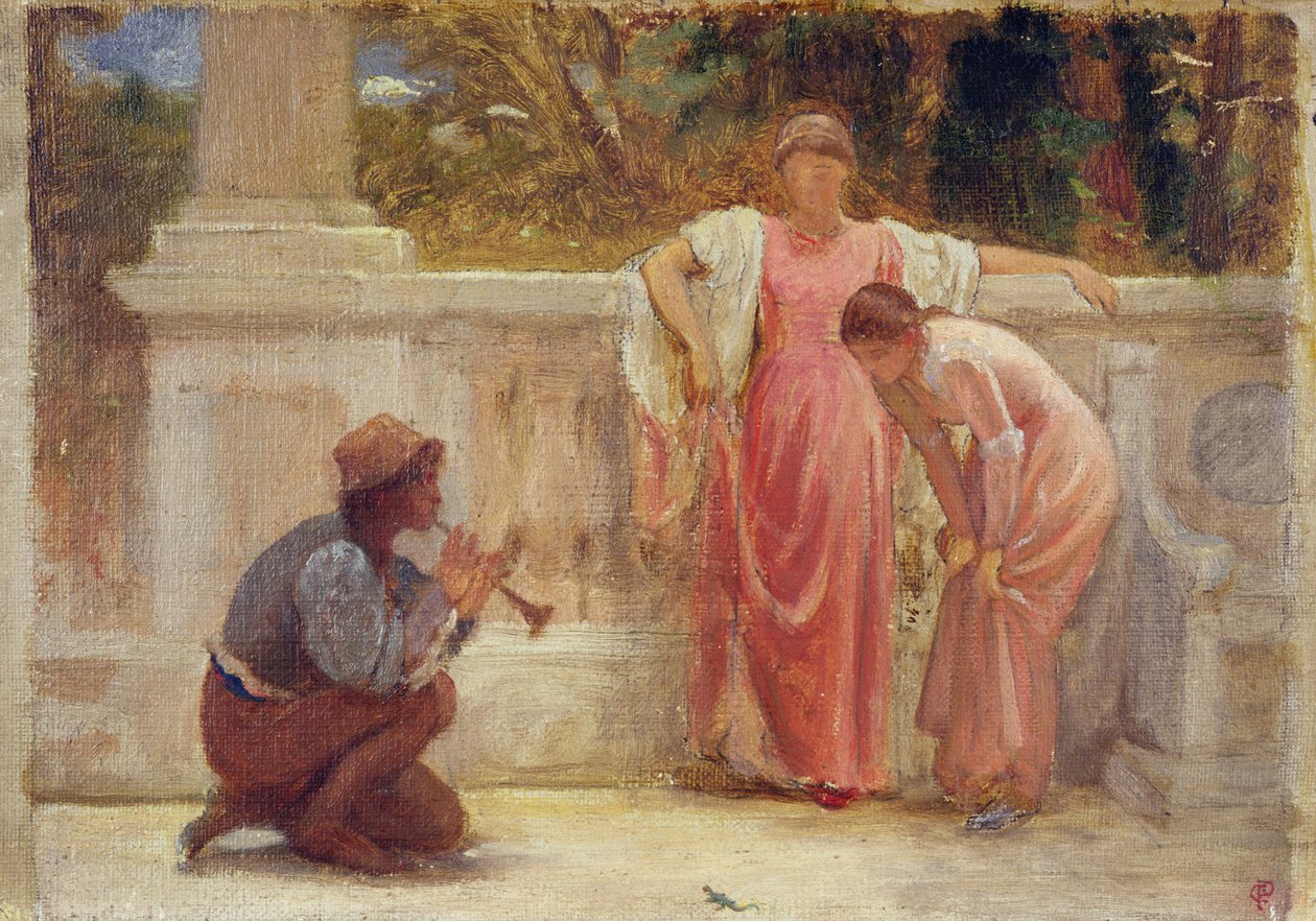 De Groene Hagedis, 1902 door Charles Edward Perugini