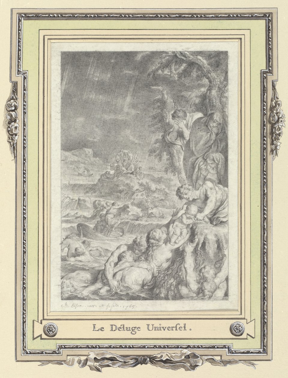 De Grote Overstroming door Charles Eisen