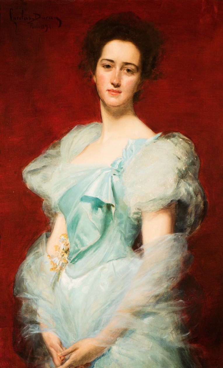 Emily Vanderbilt Sloane Hammond door Charles Emile Auguste Carolus Duran