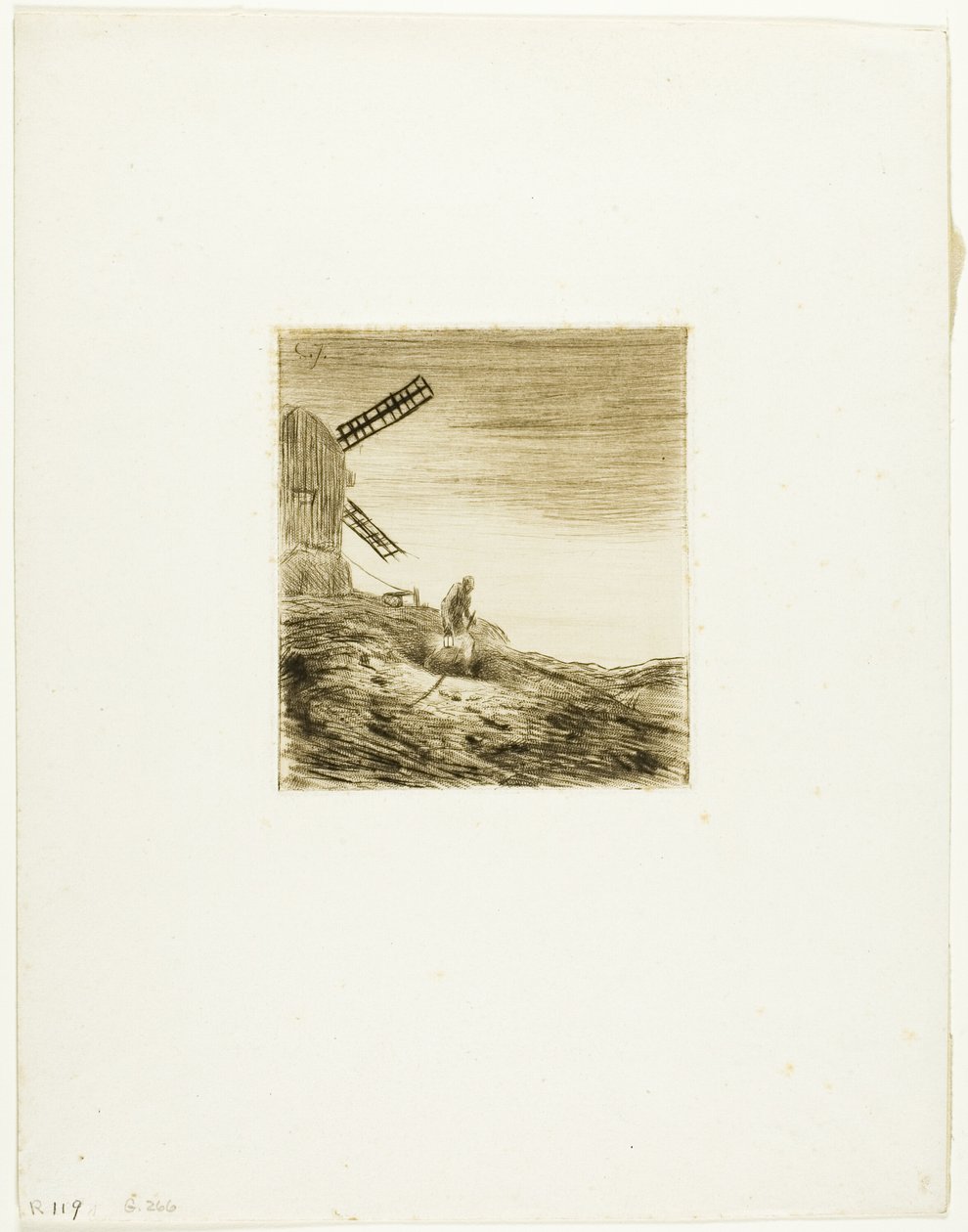 De Molen door Charles Emile Jacque