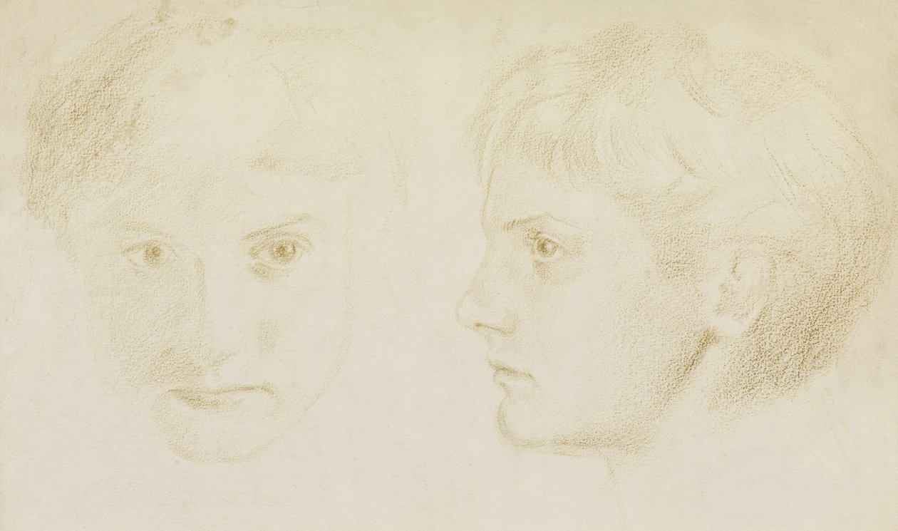 Edward Robert Hughes, 16 jaar oud, 1867 door Charles Fairfax Murray