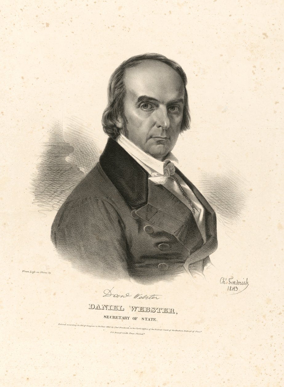 Daniel Webster door Charles Fenderich