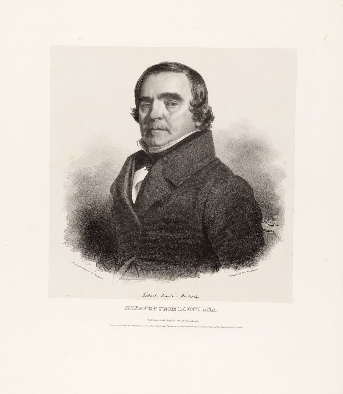 Robert Carter Nicholas door Charles Fenderich
