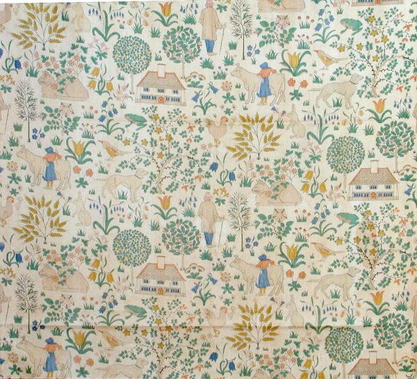 Het huis dat Jack bouwde, vervaardigd door Morton Sundour door Charles Francis Annesley Voysey