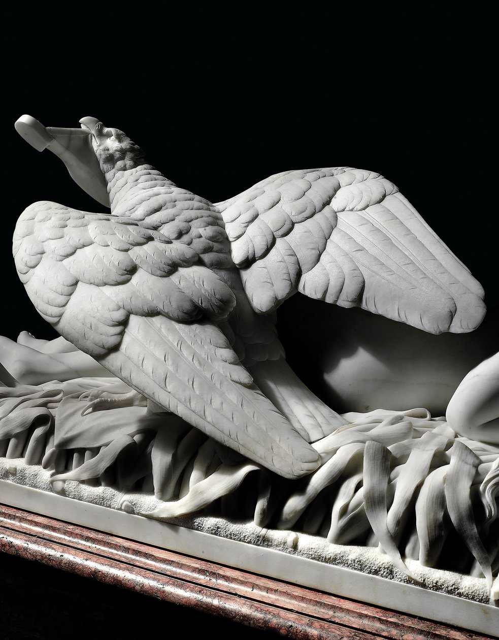 Een levensgrote figuur van Rhodopis op sokkel, 1862 door Charles Francis Fuller