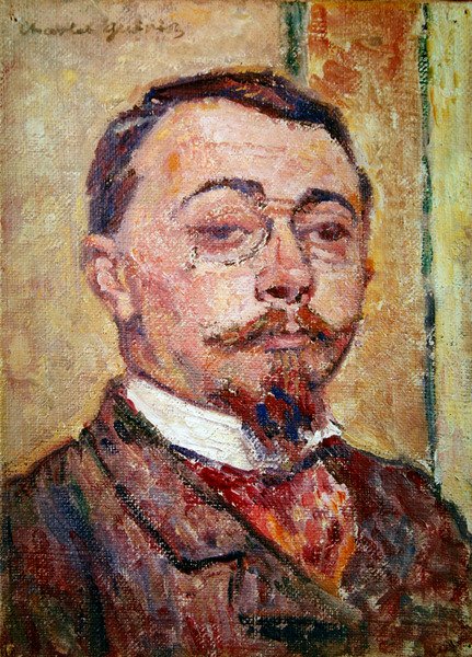 Portret van Charles-Louis Philippe, 1903 door Charles Guerin