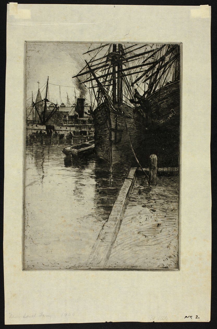 Nieuwe Zuidelijke Veerboot door Charles Frederick William Mielatz