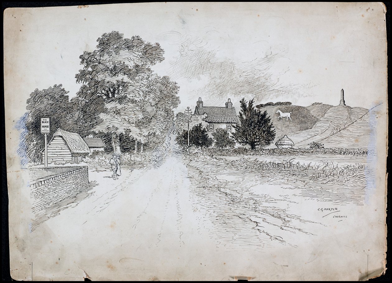 Cherhill, Wiltshire, 1892-1933 door Charles George Harper