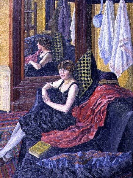 De Franse roman door Charles Ginner