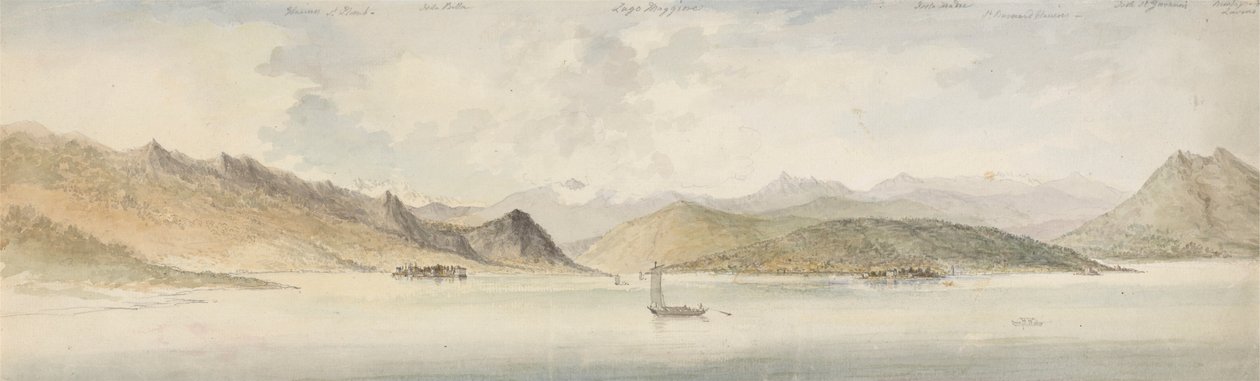Lago Maggiore en de Borromeïsche eilanden door Charles Gore