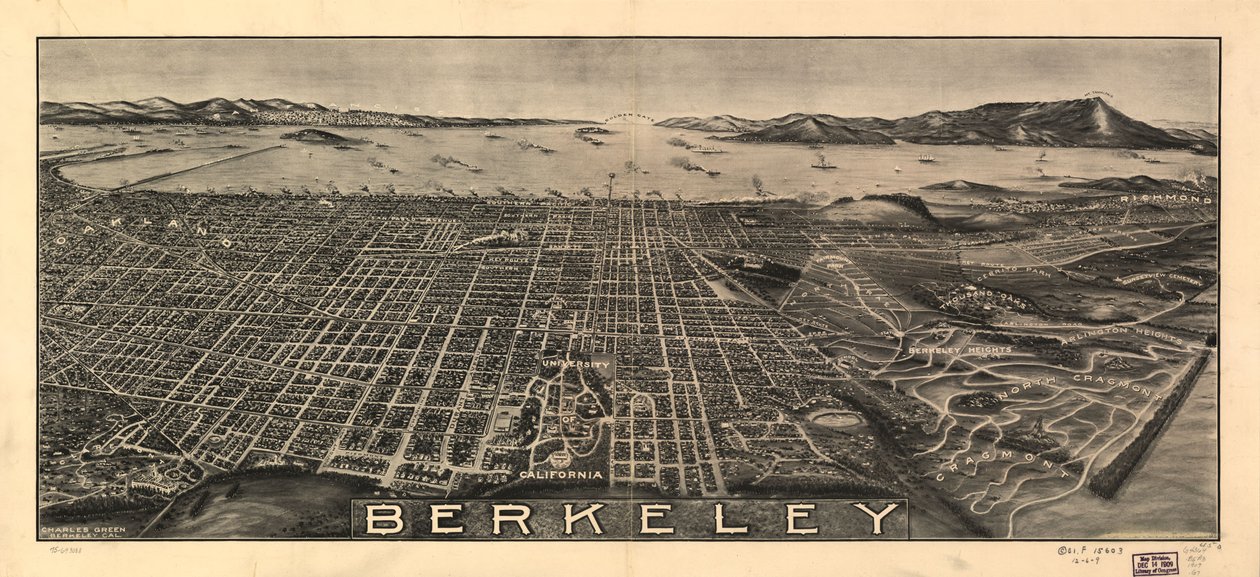 Berkeley. LOC 75693088 door Charles Green