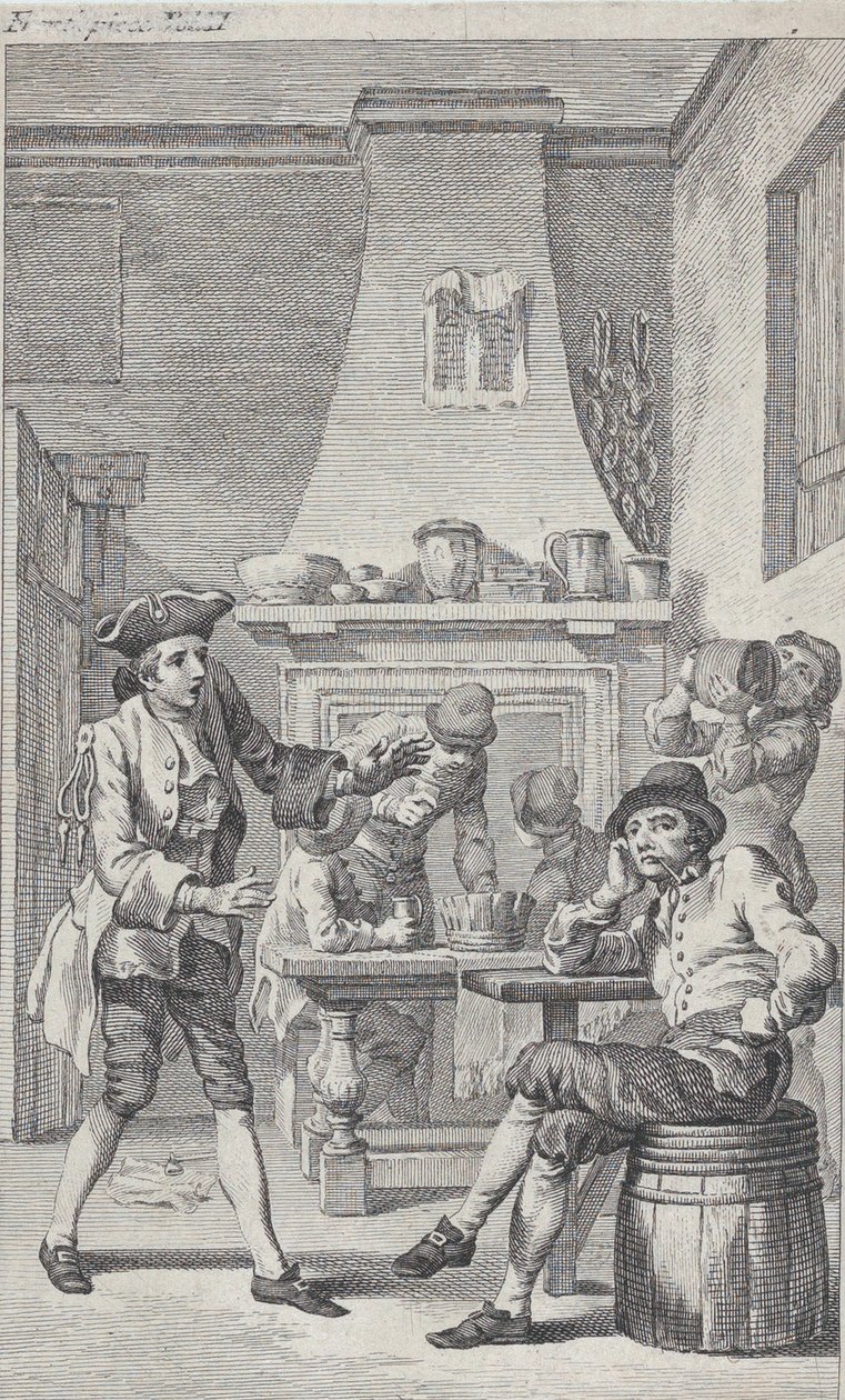 Frontispice voor Tobias Smollett