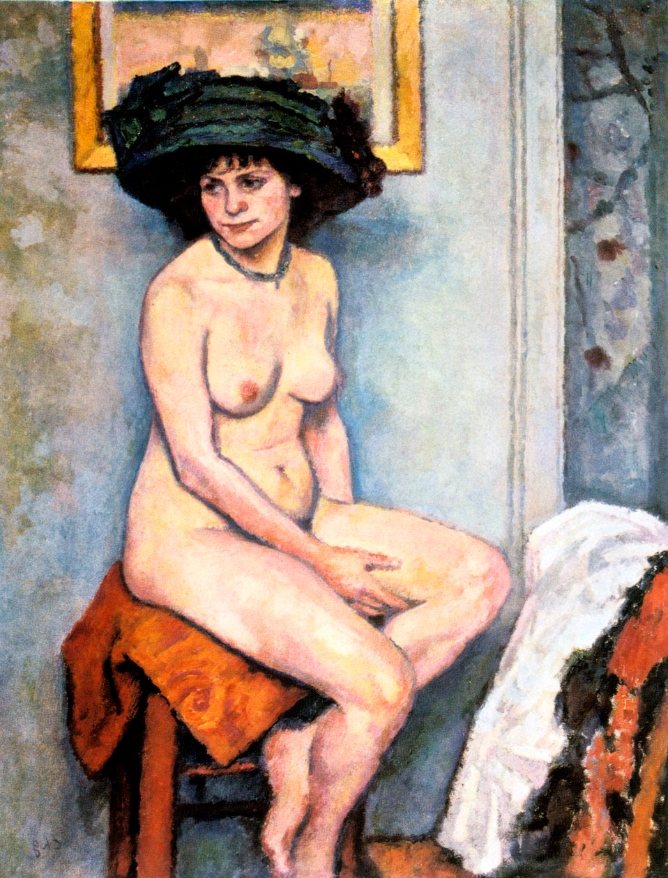 Naakt, 1907 door Charles Guerin
