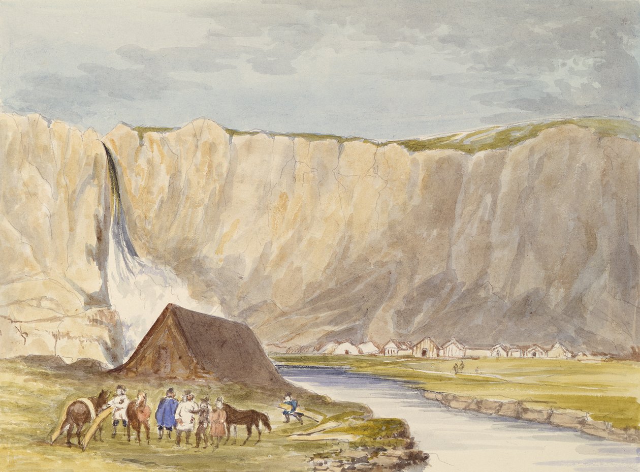 Uitzicht, Poolgebied door Charles Hamilton Smith