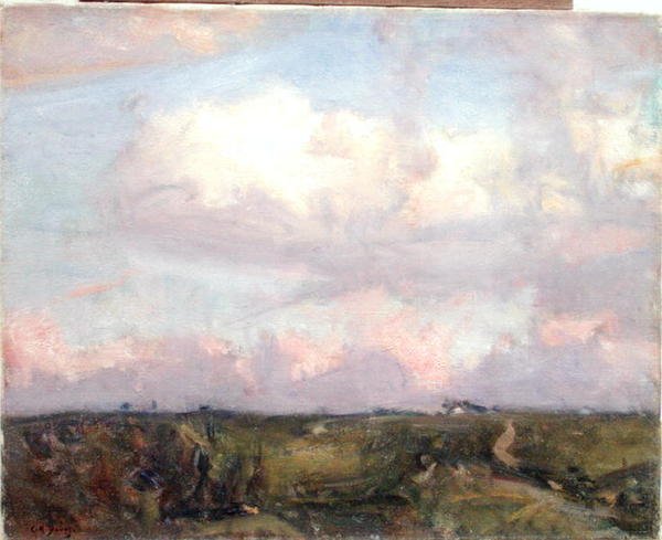 Middagwolken door Charles Harold Davis