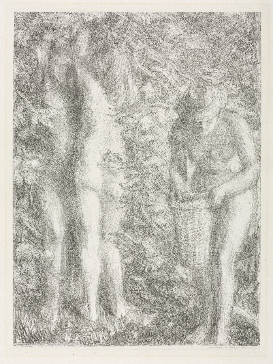 Zomer, 1892 door Charles Haslewood Shannon