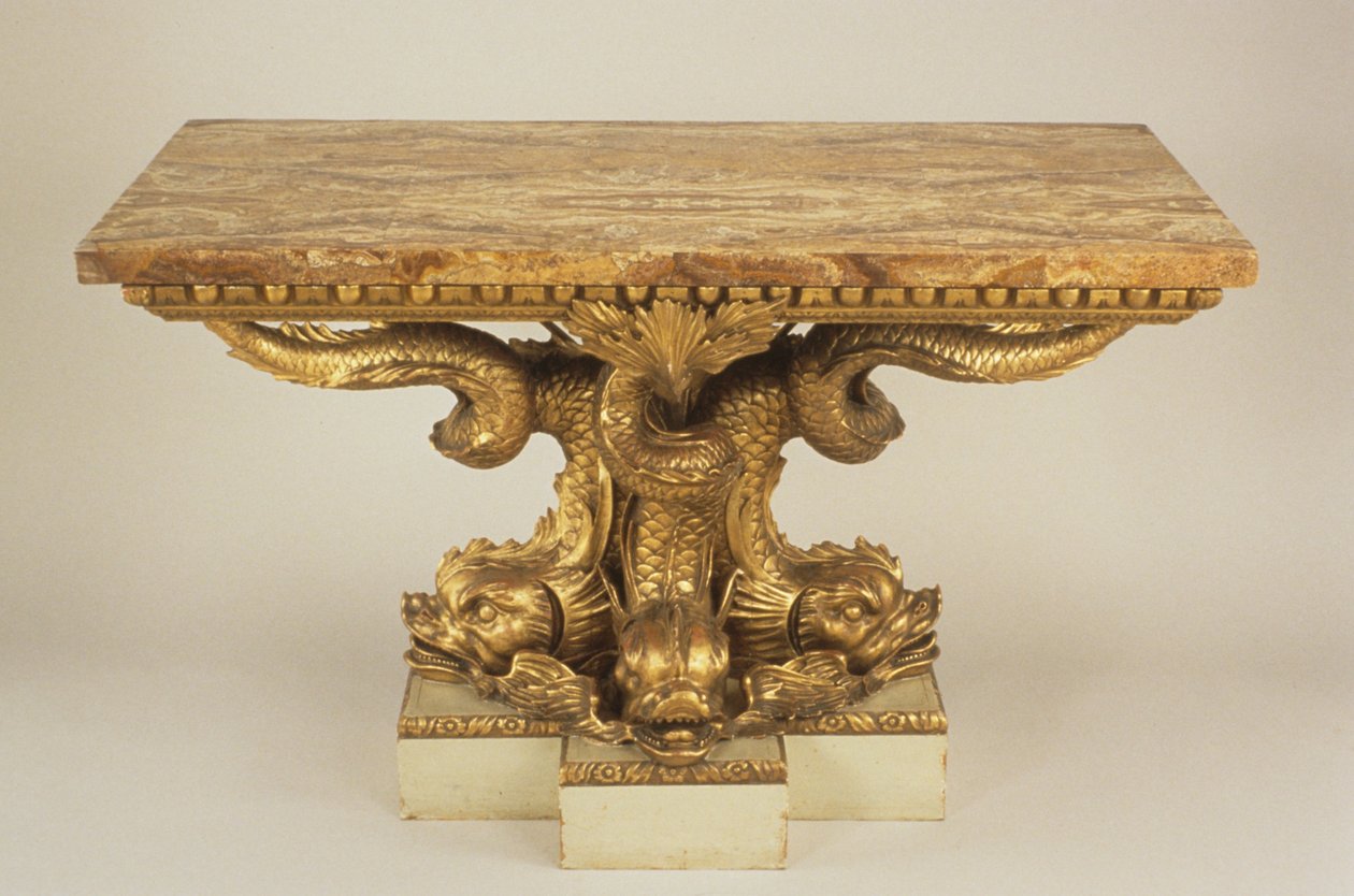 Console Tafel, toegeschreven aan Marsh & Tatham, c.1805 door Charles Heathcote attr.to Tatham